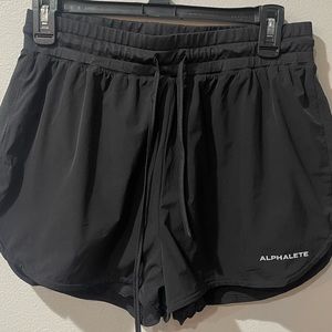 Alphalete medium black athletic shorts